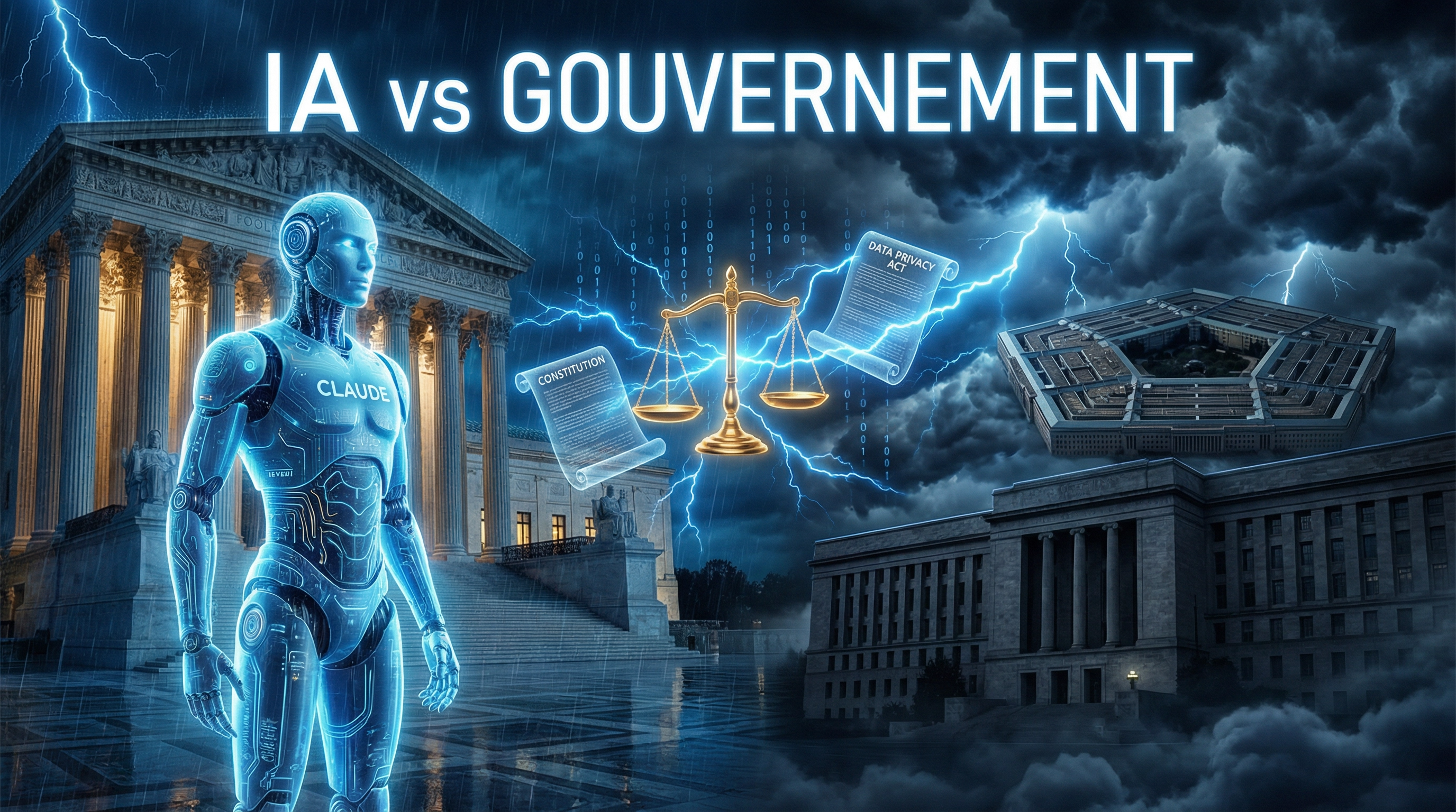 Le choc des titans : Anthropic poursuit le gouvernement, Microsoft s'allie à Claude !