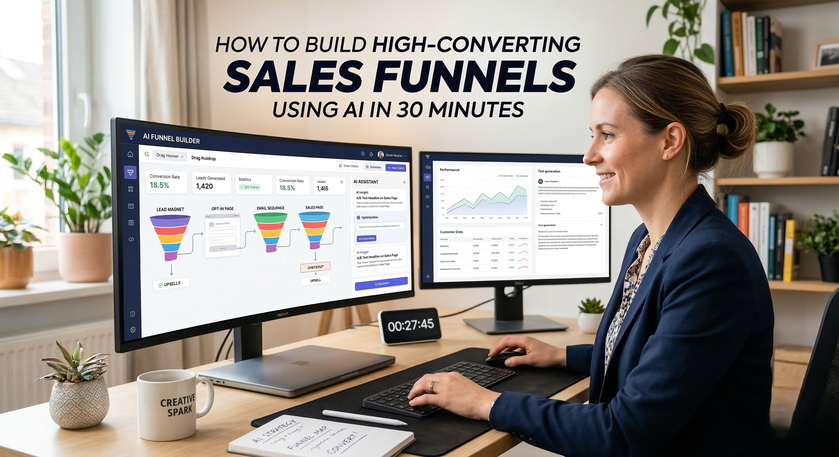 How to Build High-Converting Sales Funnels Using AI in 30 Minutes