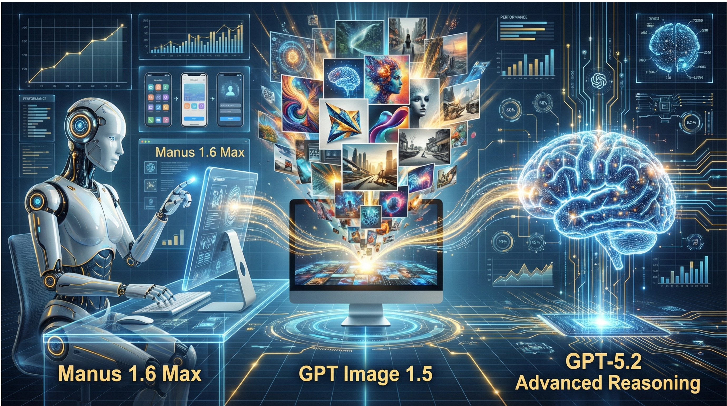 L'IA en pleine ébullition : Manus 1.6, GPT-5.2 et le futur agentique