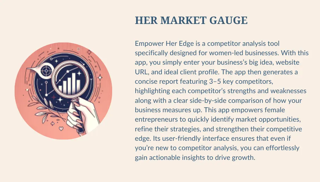 An eyeglass for a marketing app icon.