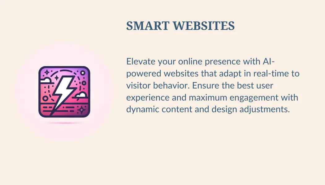 A pink lighting bolt for a website icon.