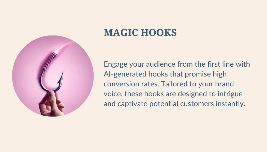 Magic Hooks Icon button.