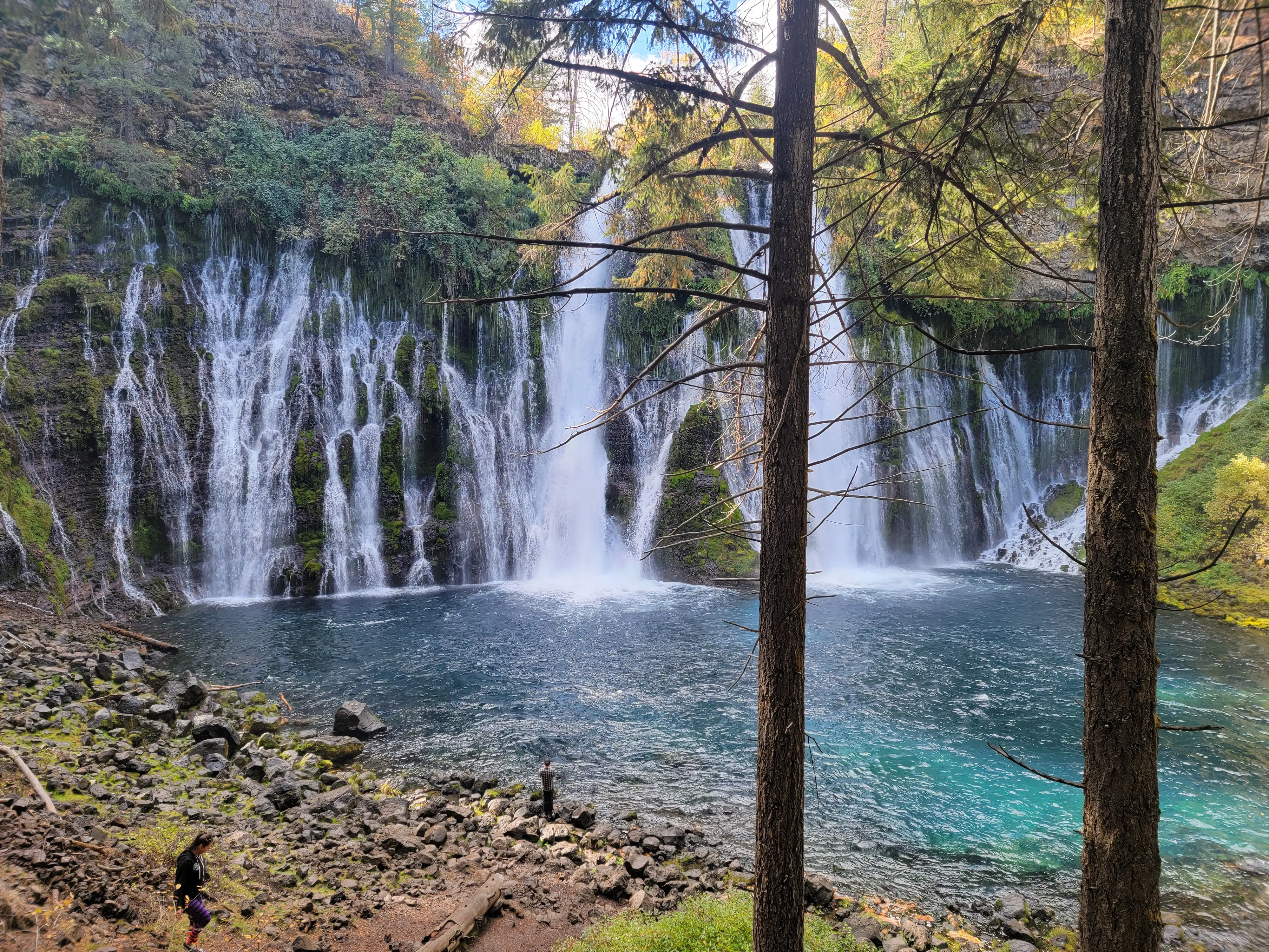 Burney Falls - the 8th Wonder of the World with "Improving the World one family at a time" 