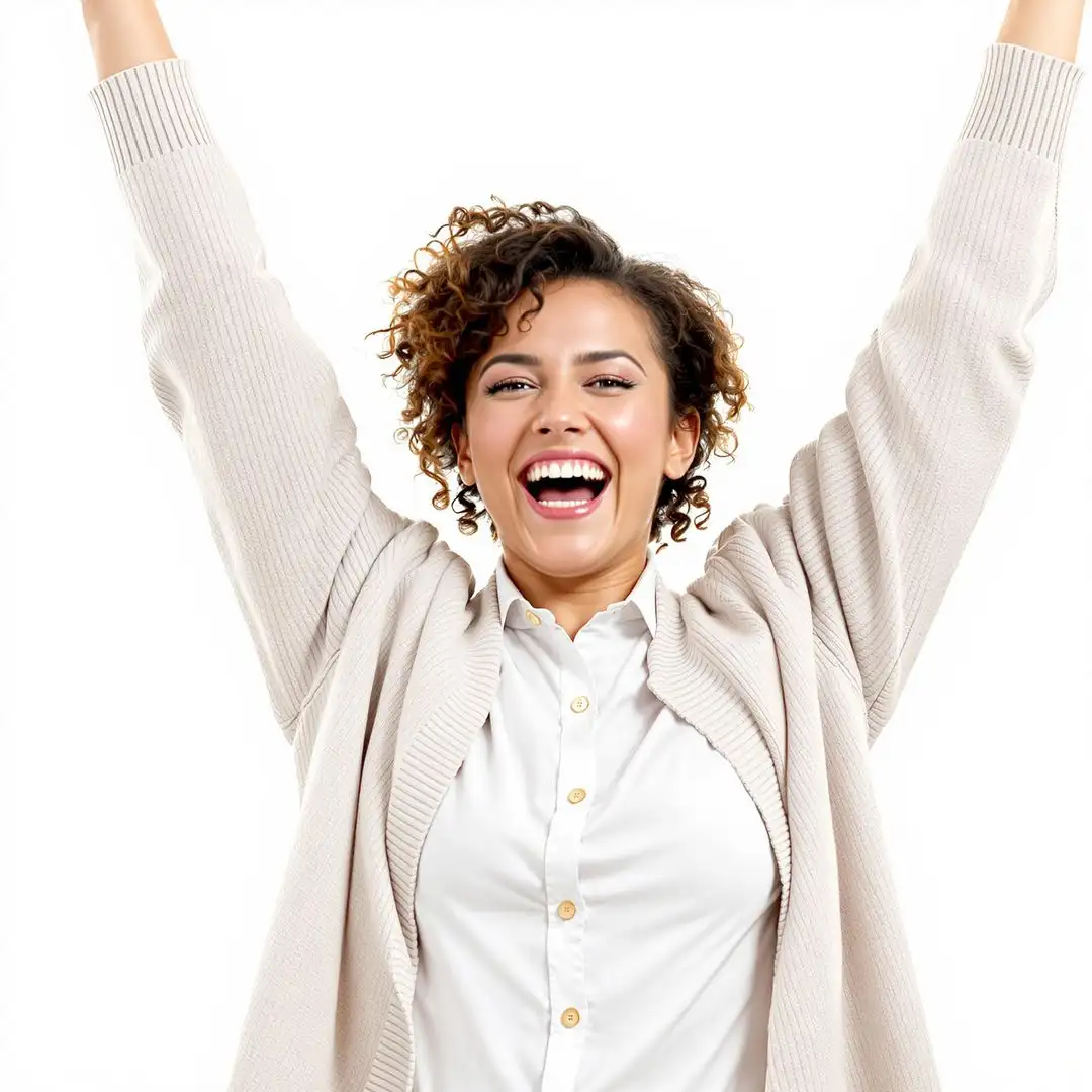 joyful person