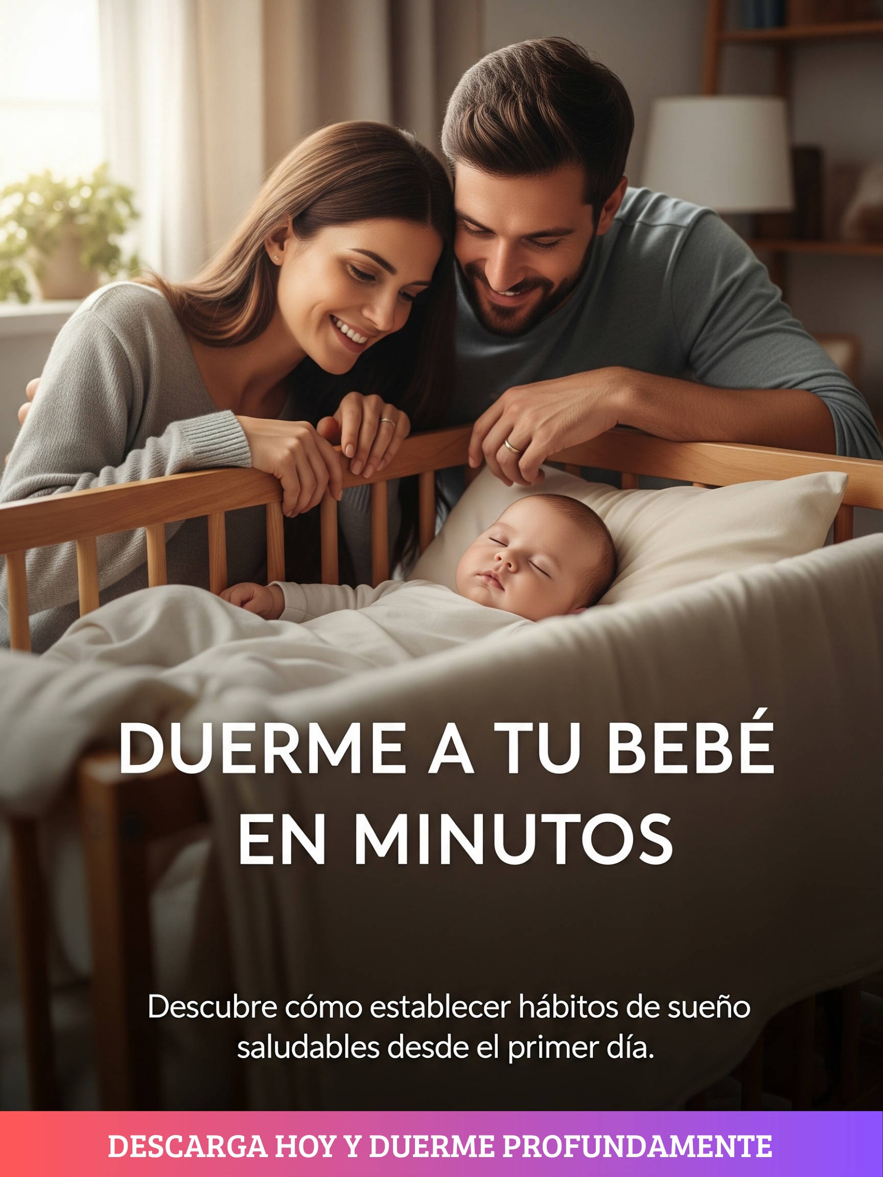 Portada Duerme a Tu Bebé en Minutos