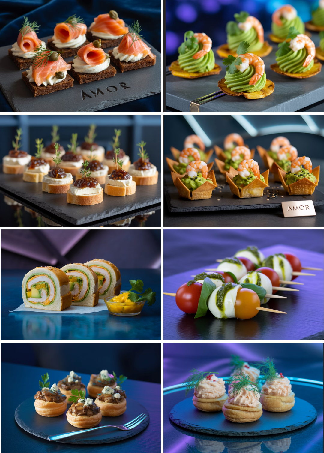 Bocadillos deliciosos