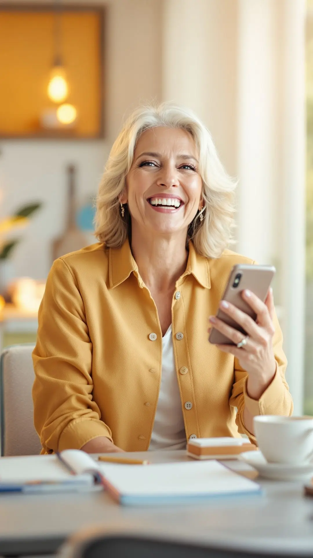 A happy women after working with Danyelle