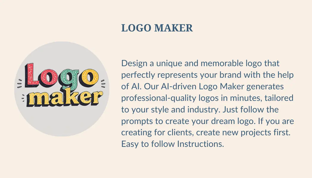 Infomation on Logo Maker App