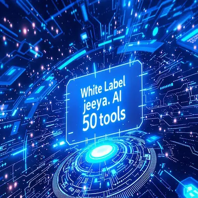 White Label AI solutions – customize, rebrand, and resell Jeeya.ai tools as your own. Click below to explore full white label features