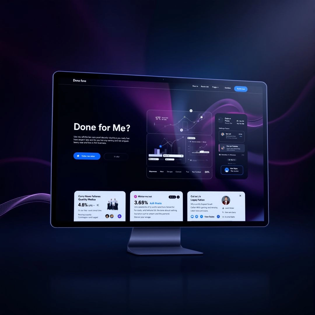 Done-for-Me Services by Jeeya.ai – complete AI-powered business solutions handled for you, including content creation, website setup, marketing funnels, and automation