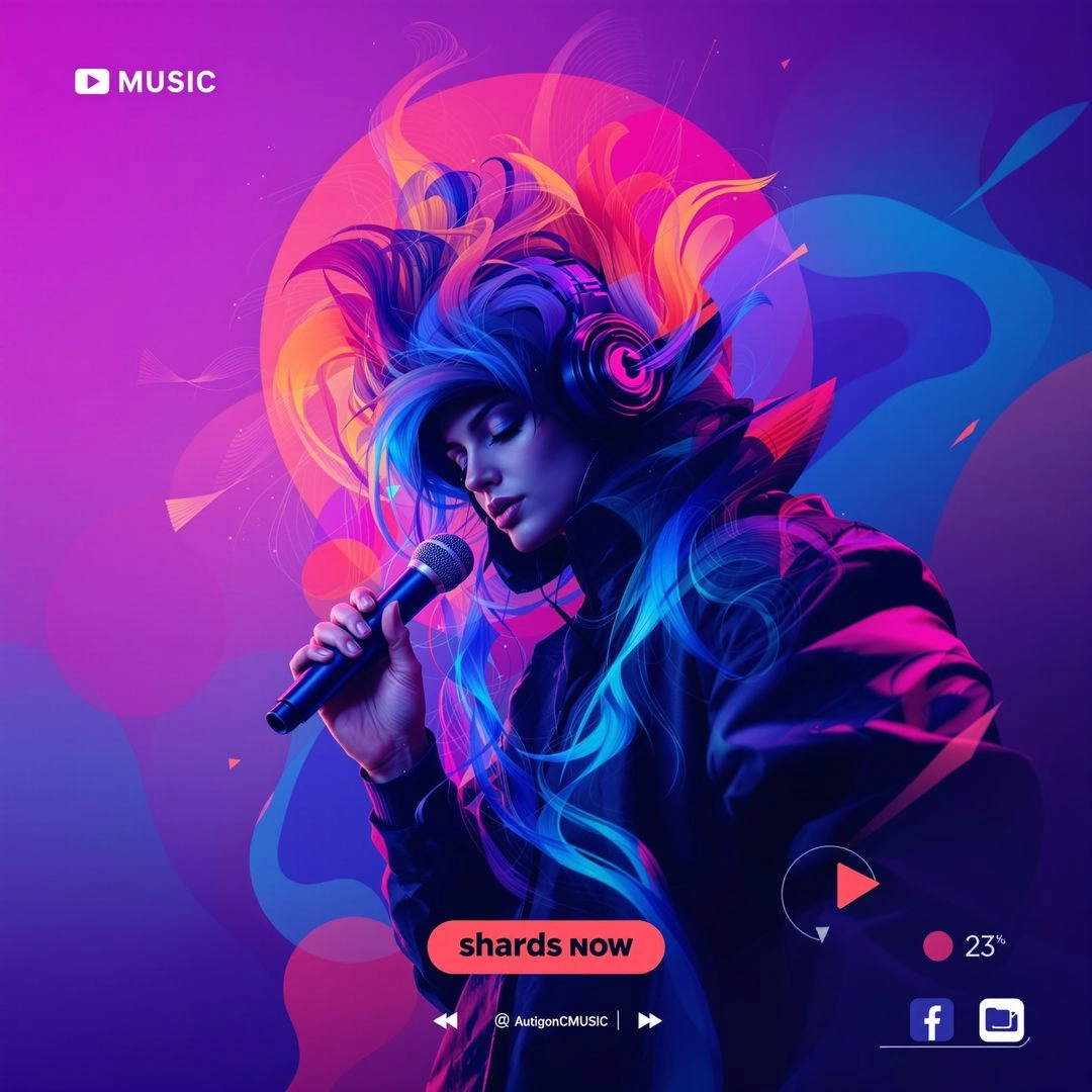 AI Music Generator App by Jeeya.ai – create original, royalty-free, and customizable music tracks instantly with artificial intelligence for videos, ads, and projects