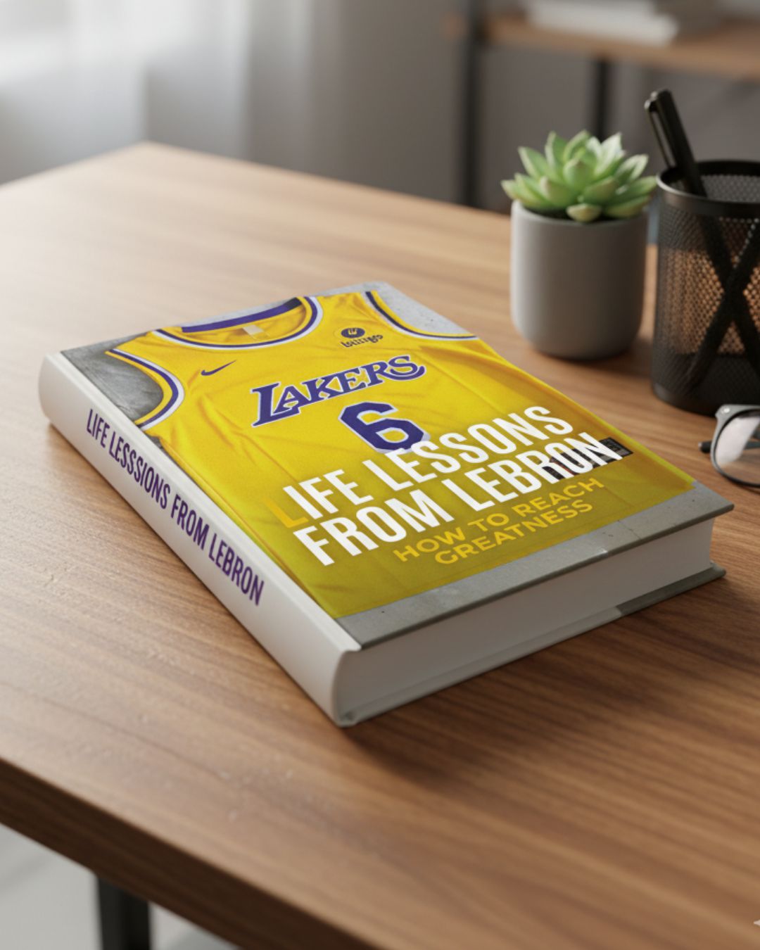 LeBron James in action