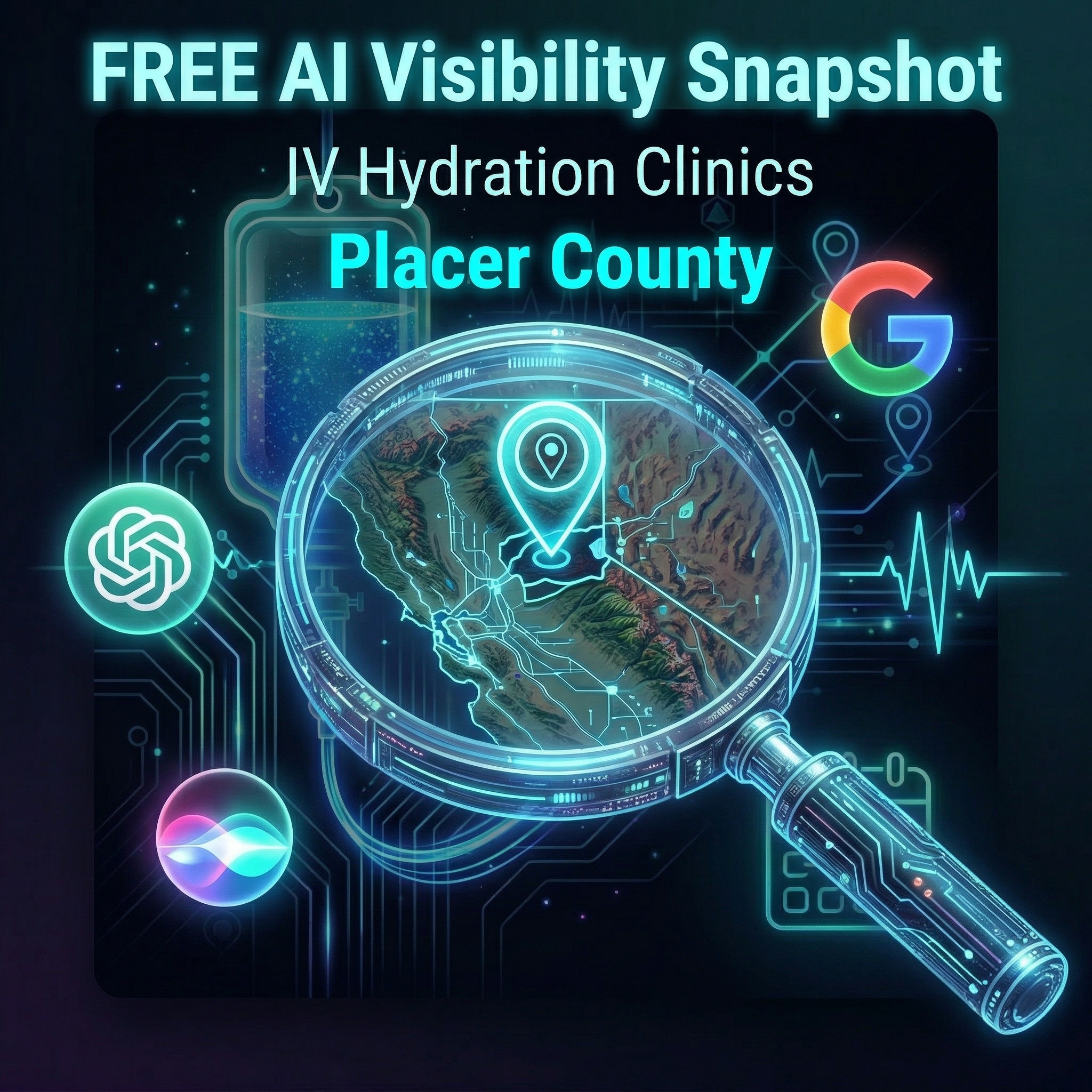 Nurse using DriplyIQ custom AI apps to streamline clinic tasks for mobile healthcare and reduce admin.