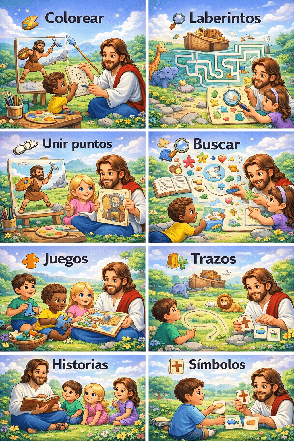 Actividades incluidas en HEBREITOS