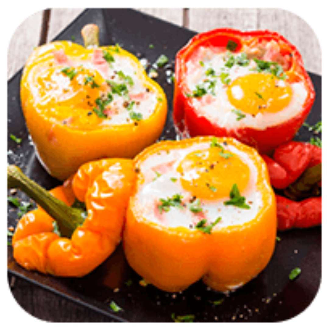 Morrón Relleno con Huevo
