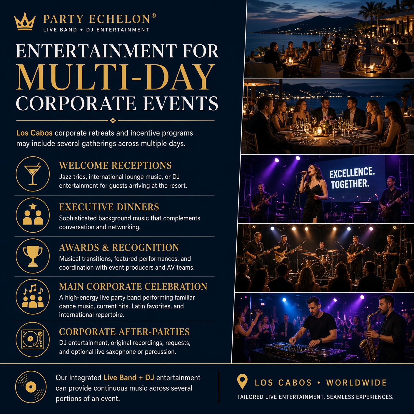 Entertainment for Multi-Day Corporate Events