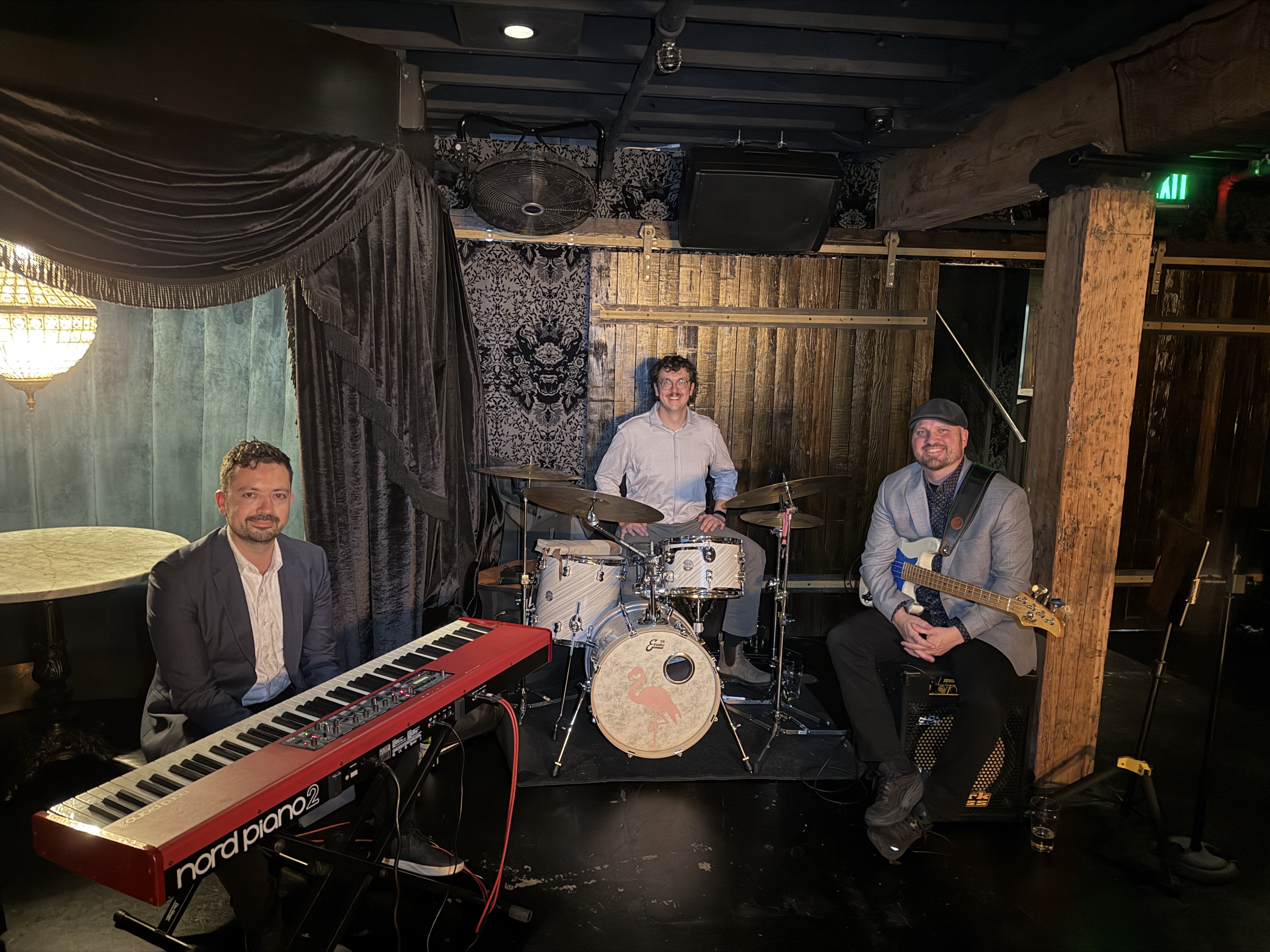 "The Kevin Judd Trio performing live at Lake Effect SLC for a private corporate event"