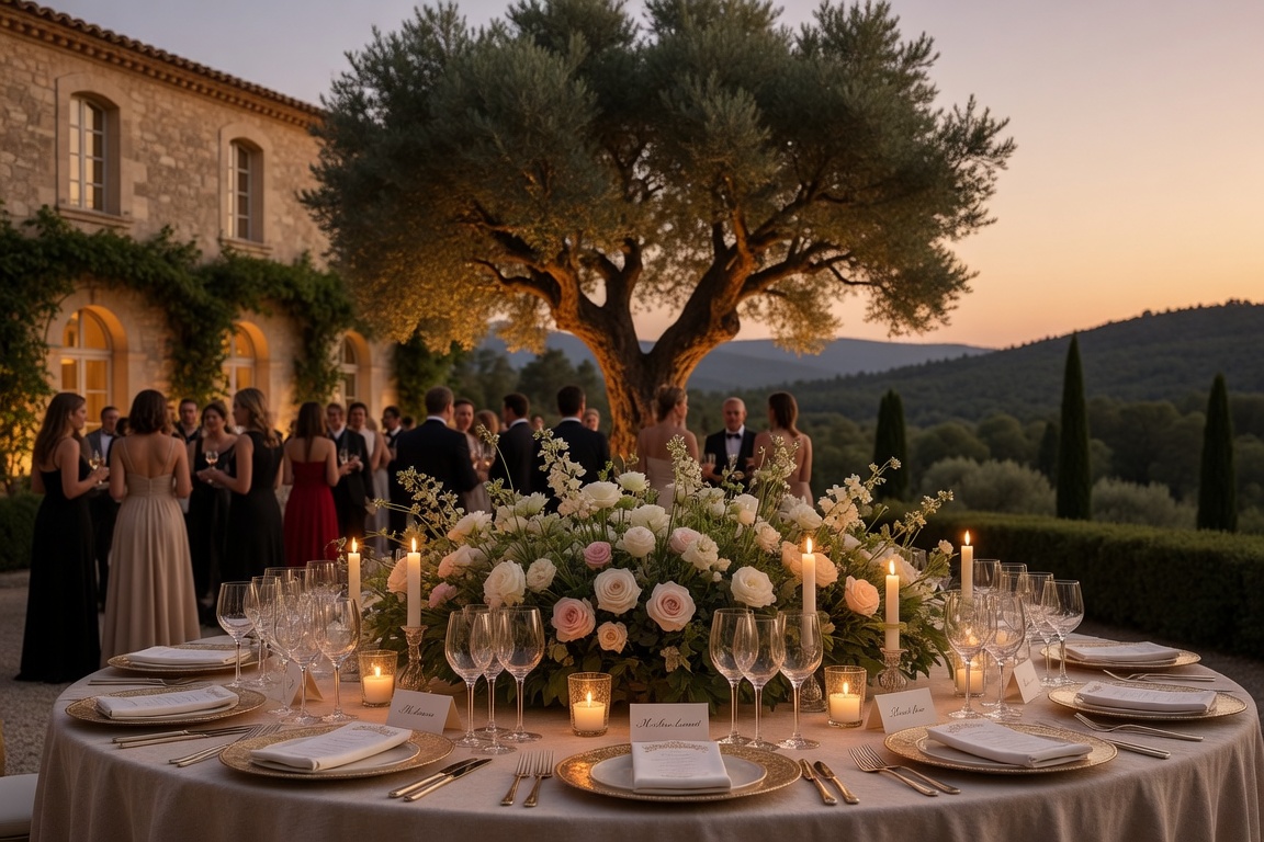 Party Echelon® performing at a luxury destination wedding in Provence, France