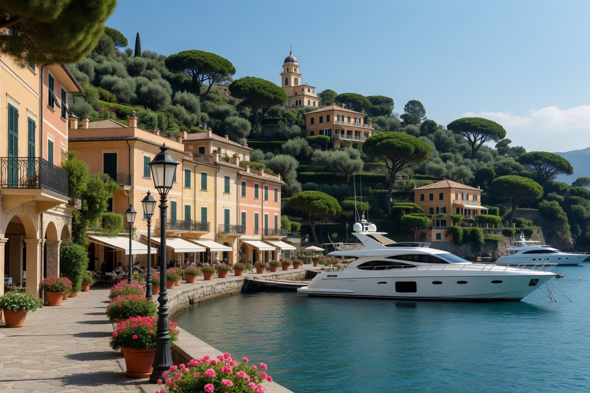 Party Echelon® performing at a luxury destination wedding in Portofino, Italy