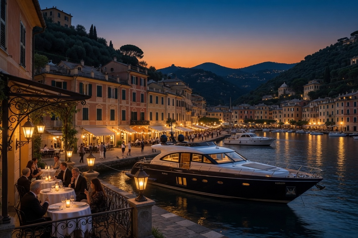 Party Echelon® performing at a luxury destination wedding in Portofino, Italy