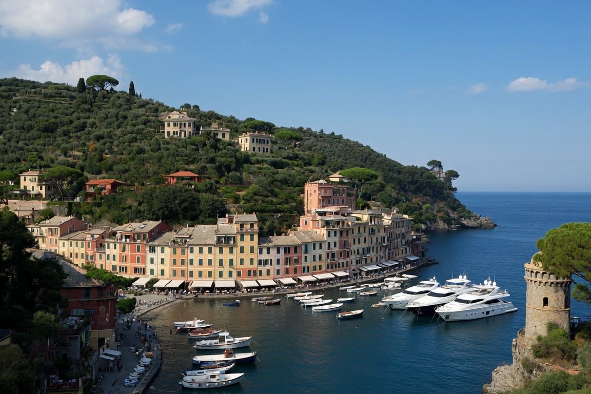 Party Echelon® performing at a luxury destination wedding in Portofino, Italy