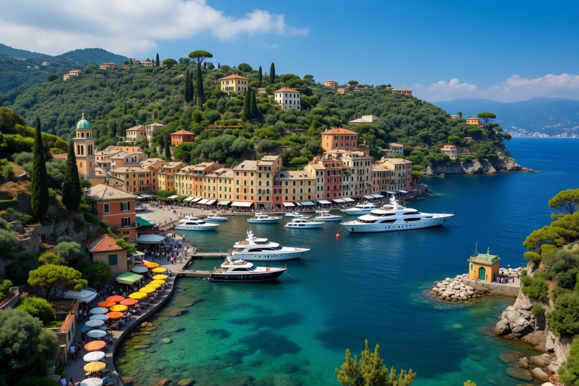Party Echelon® performing at a luxury destination wedding in Portofino, Italy