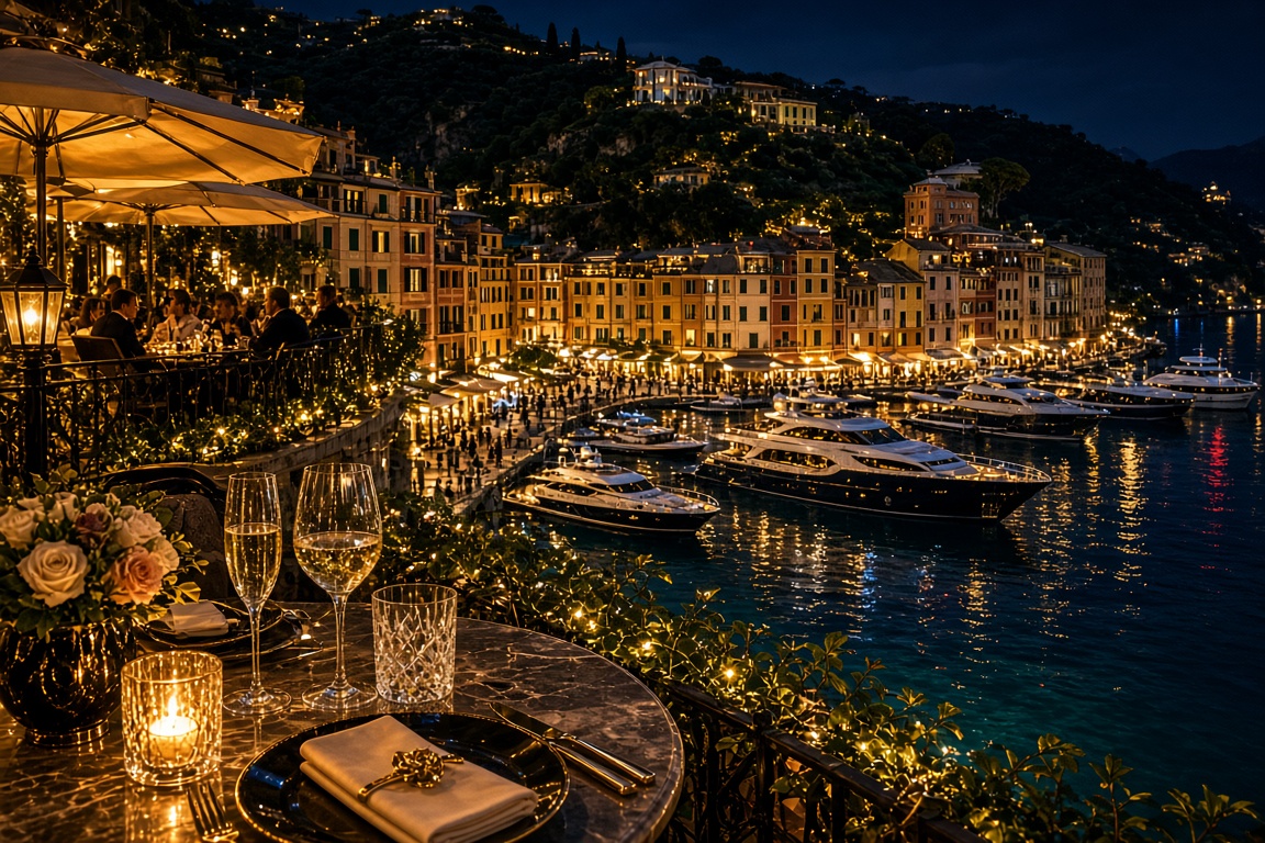 Party Echelon® performing at a luxury destination wedding in Portofino, Italy