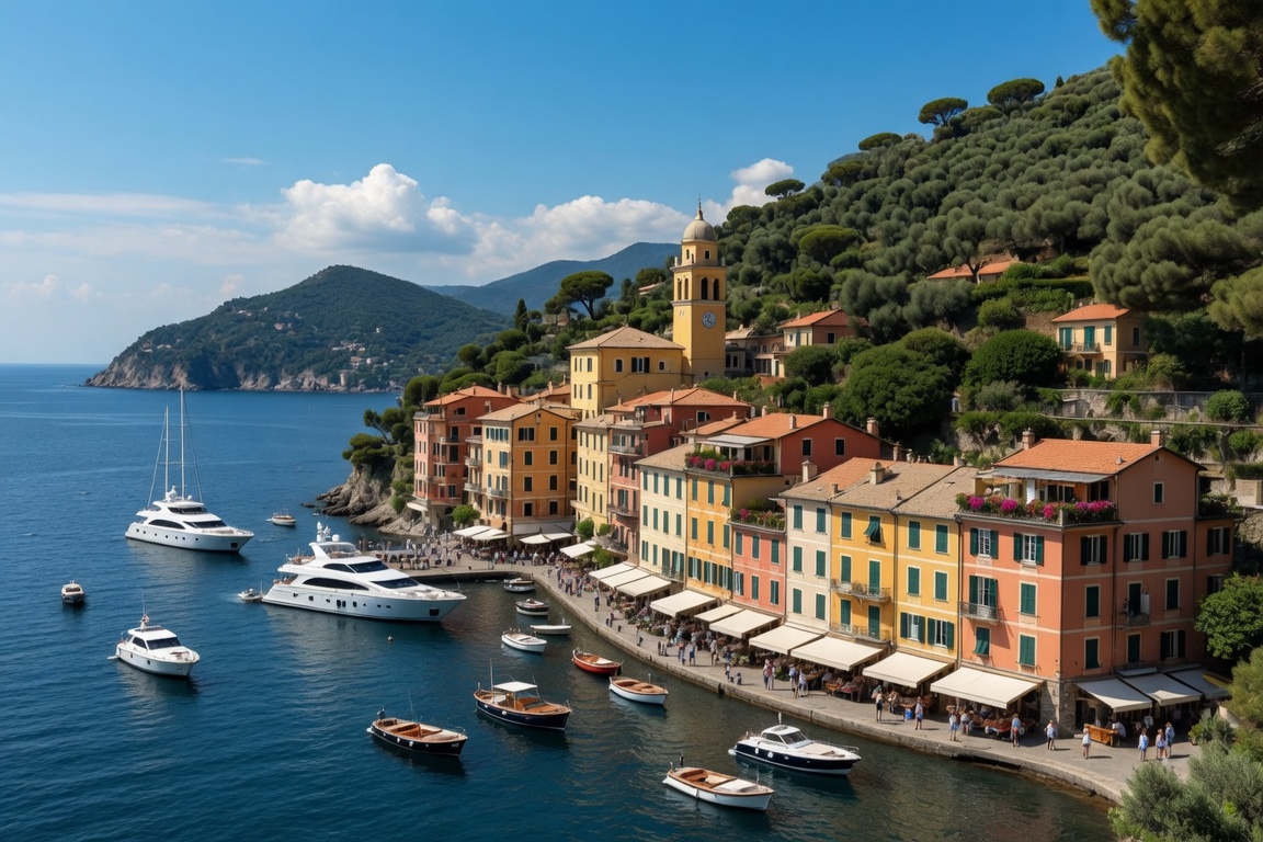 Party Echelon® performing at a luxury destination wedding in Portofino, Italy