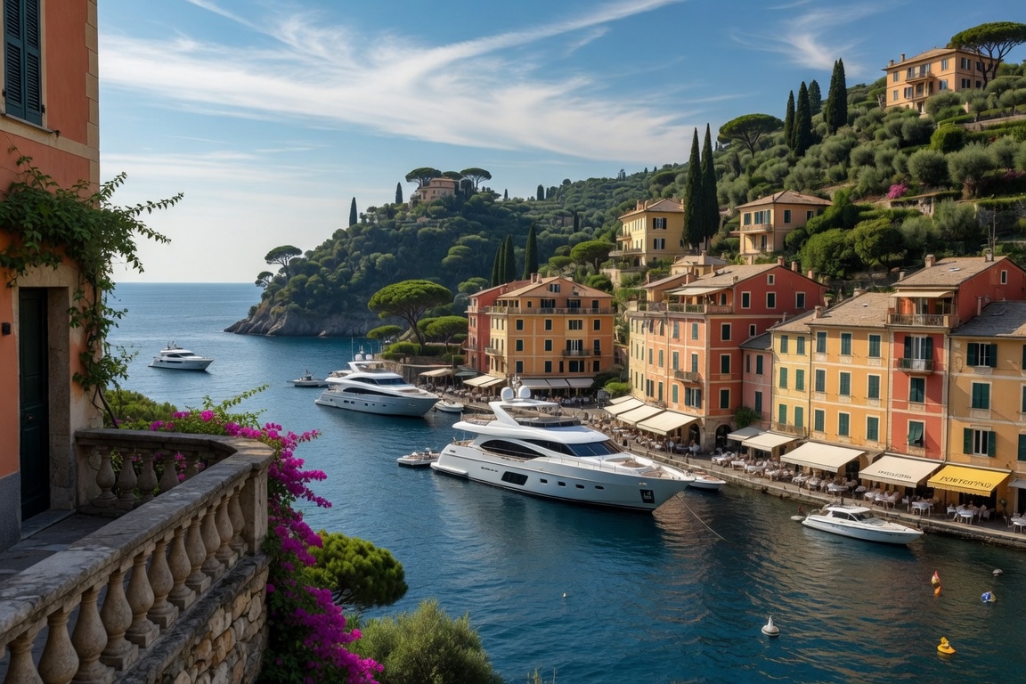 Party Echelon® performing at a luxury destination wedding in Portofino, Italy