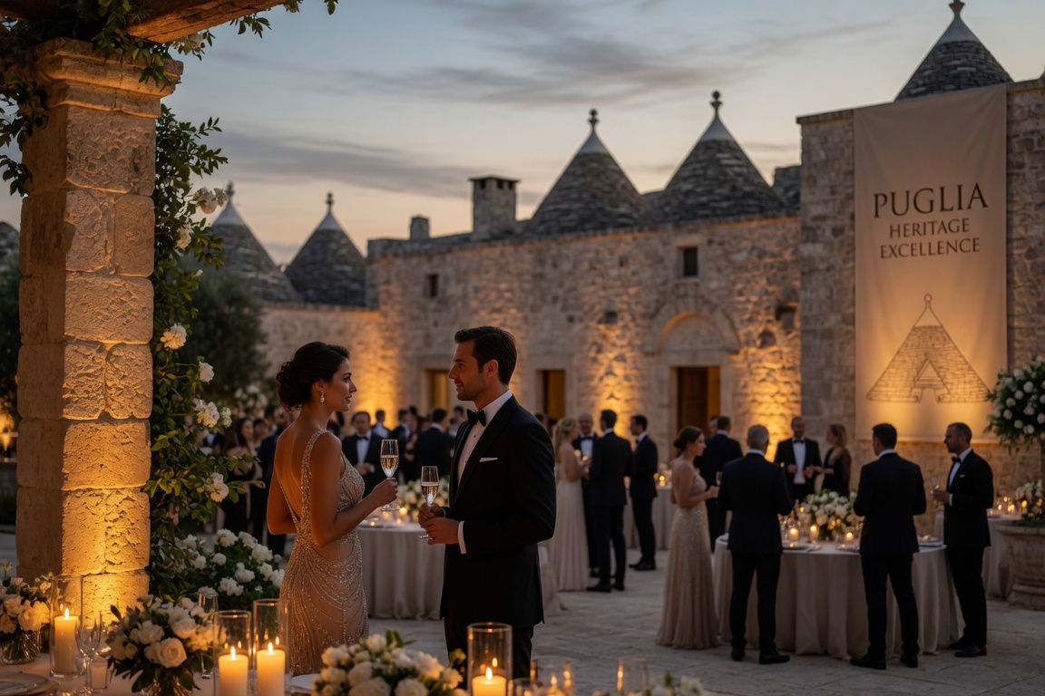 Party Echelon® performing at a luxury destination wedding in Puglia, Italy