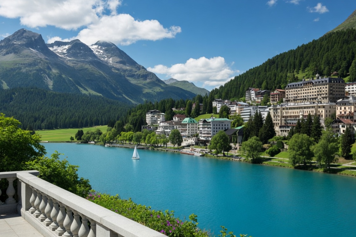 Party Echelon® performing at a luxury destination wedding in St Moritz, Switzerland