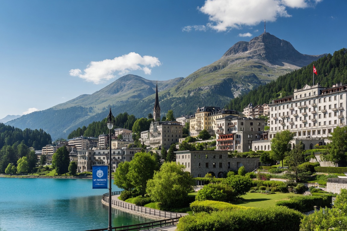 Party Echelon® performing at a luxury destination wedding in St Moritz, Switzerland