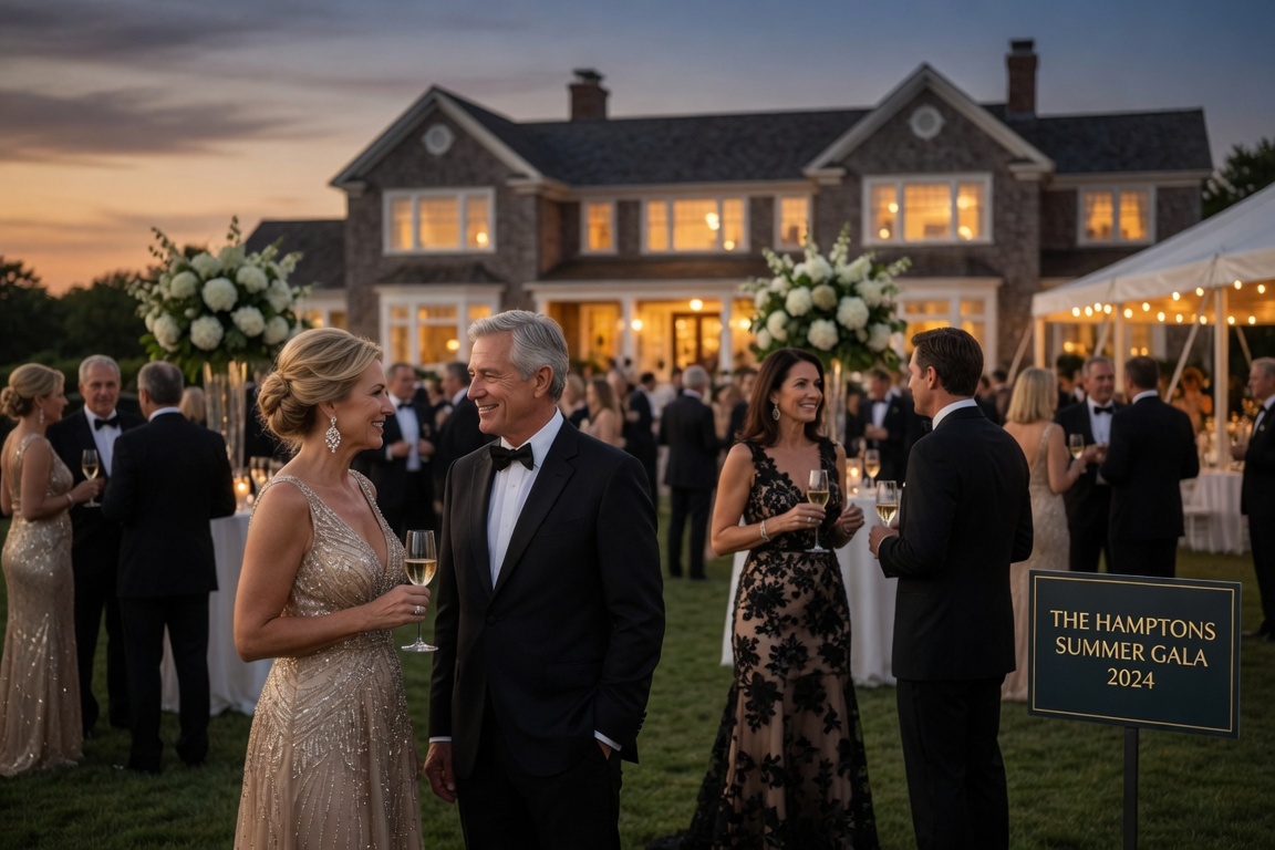 Party Echelon® performing at a luxury destination wedding in The Hamptons