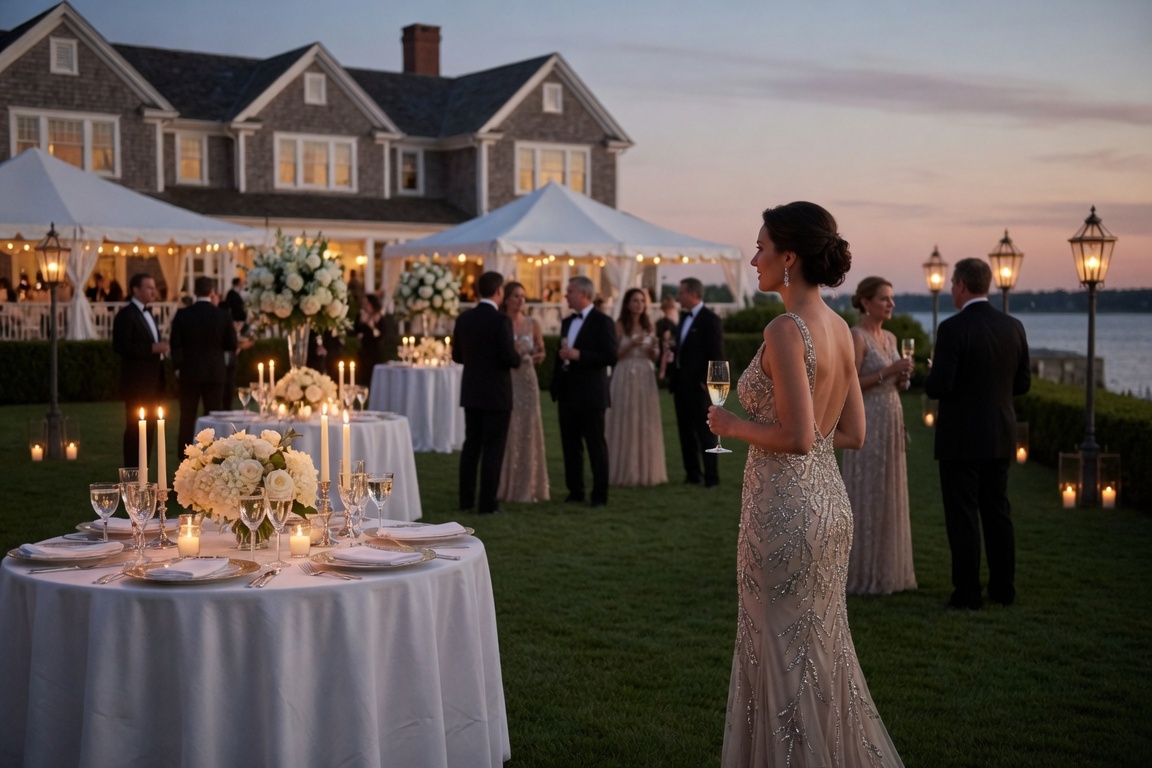 Party Echelon® performing at a luxury destination wedding in The Hamptons