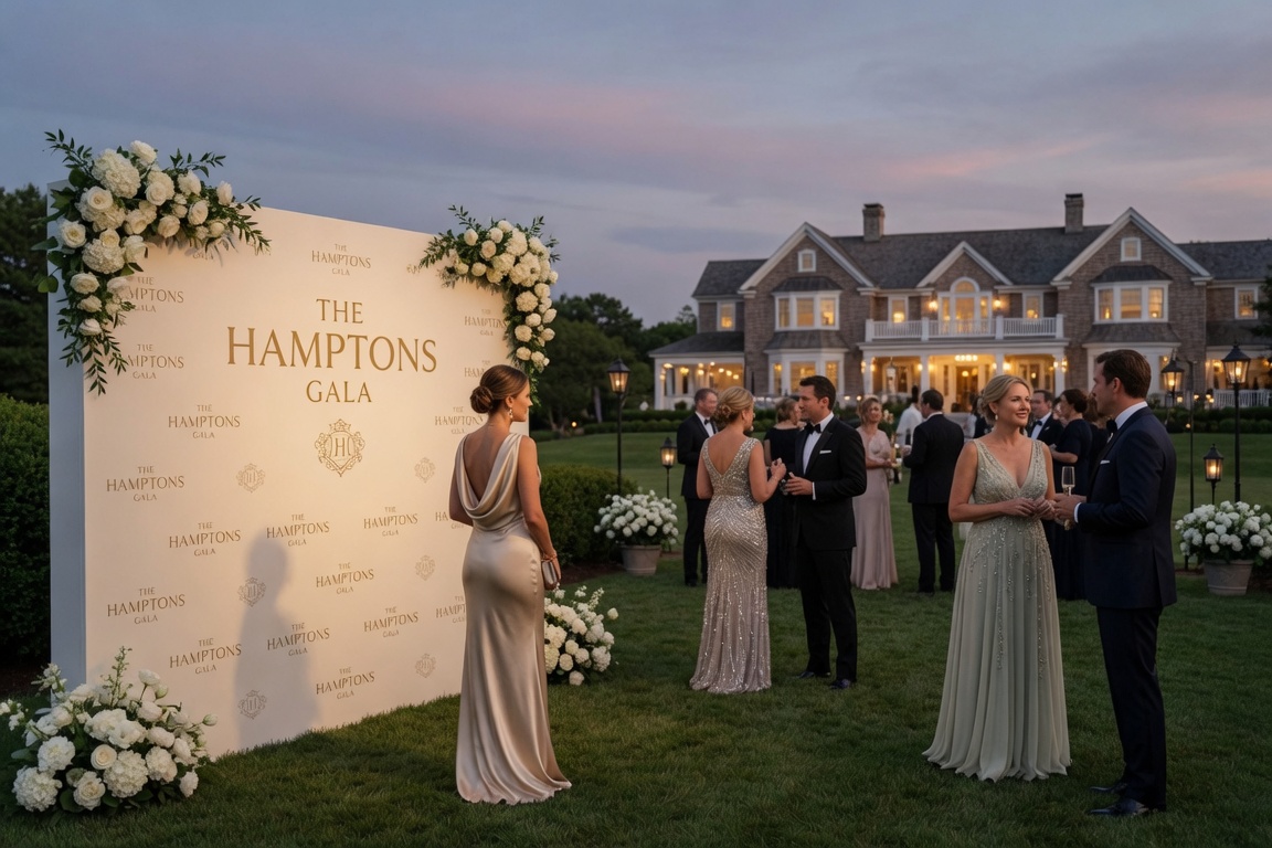 Party Echelon® performing at a luxury destination wedding in The Hamptons
