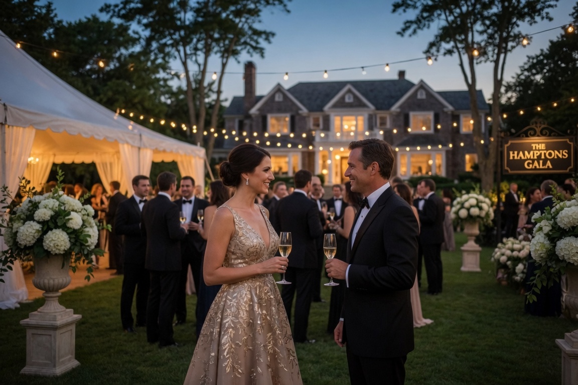 Party Echelon® performing at a luxury destination wedding in The Hamptons