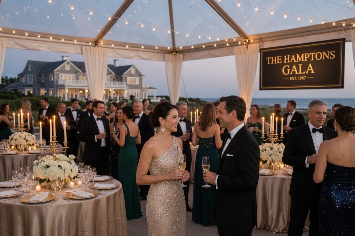 Party Echelon® performing at a luxury destination wedding in The Hamptons