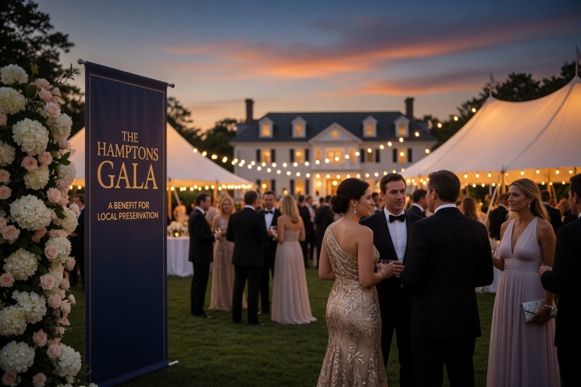 Party Echelon® performing at a luxury destination wedding in The Hamptons