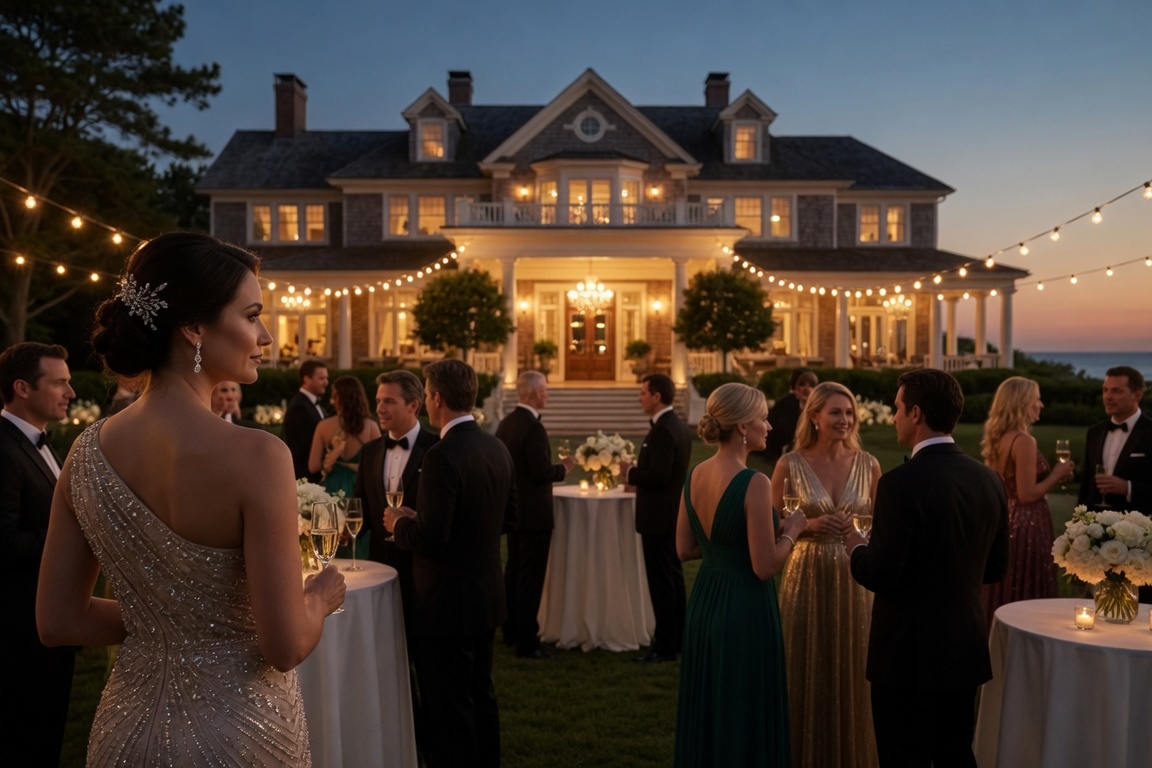 Party Echelon® performing at a luxury destination wedding in The Hamptons
