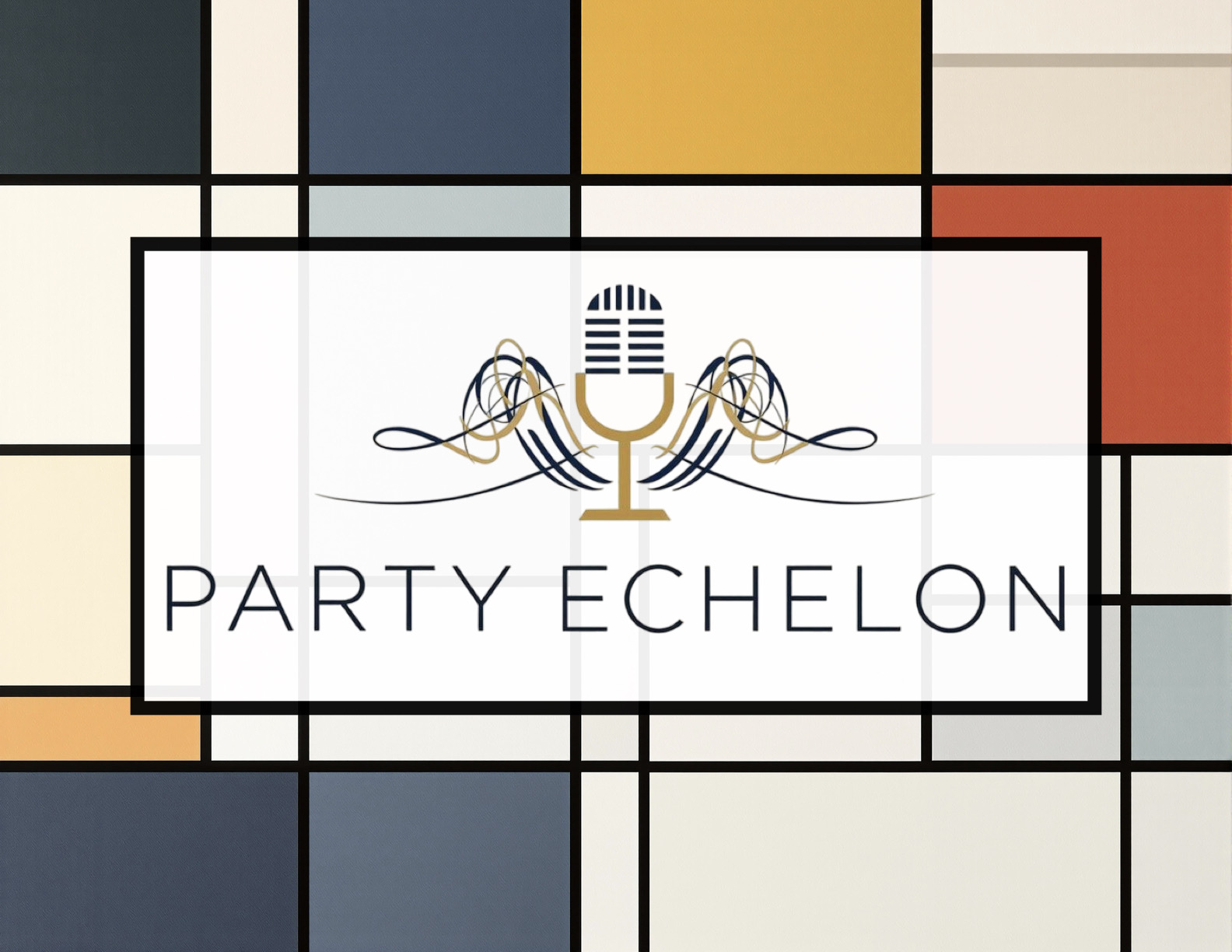 Luxury corporate party band Party Echelon logo
