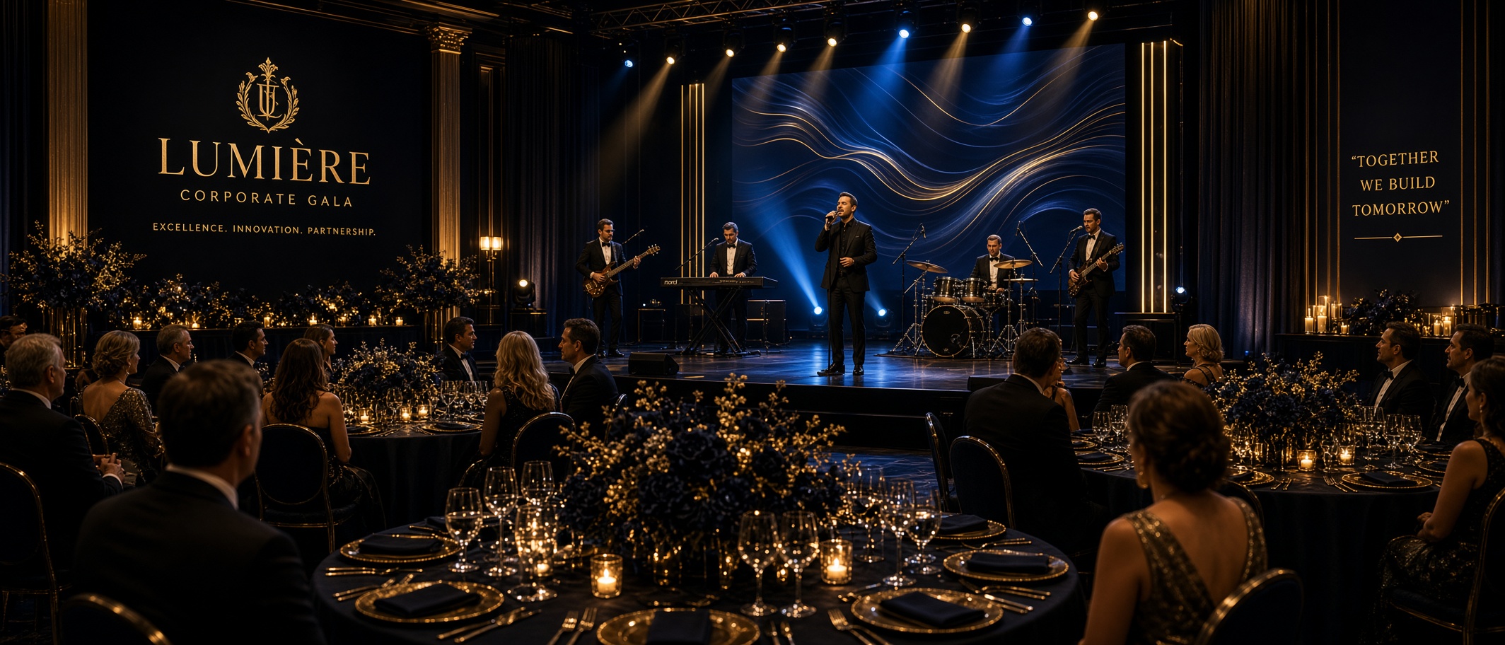 Luxury corporate event entertainment