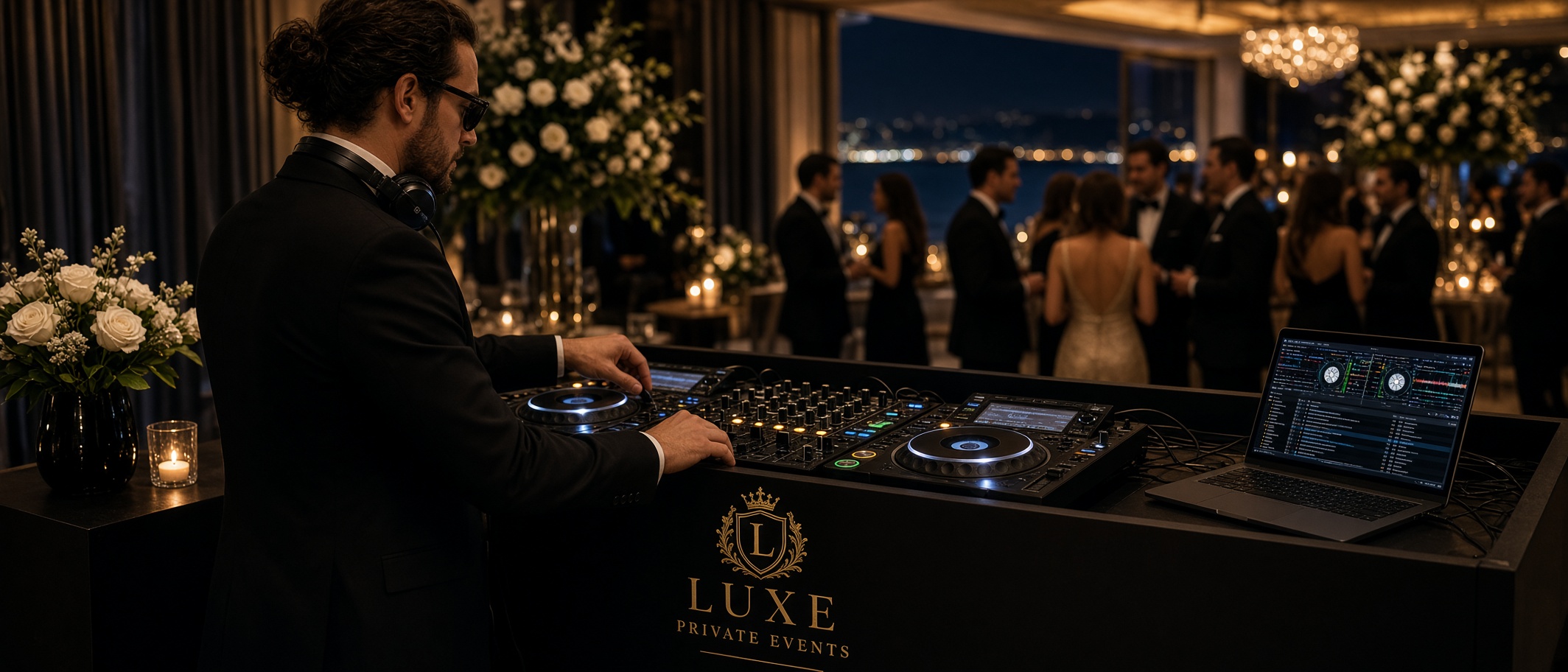 Live DJ for luxury private party event
