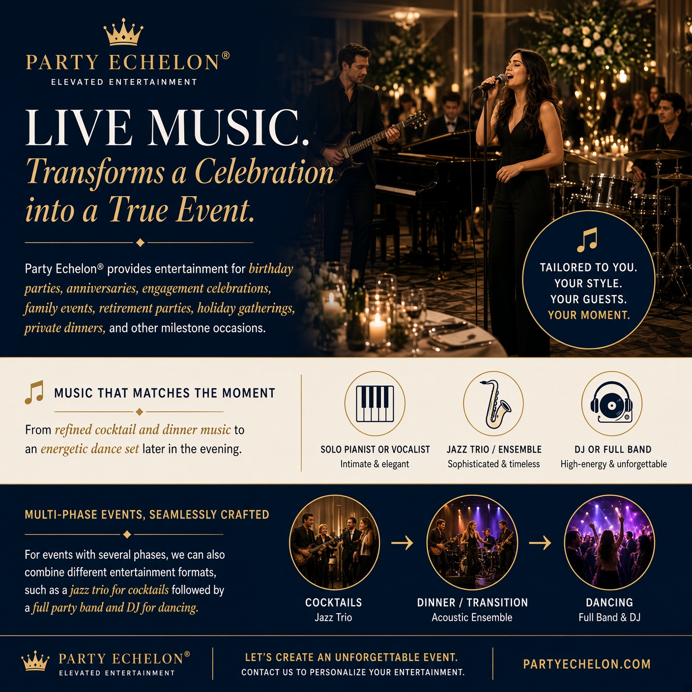 Private Party entertainment guide