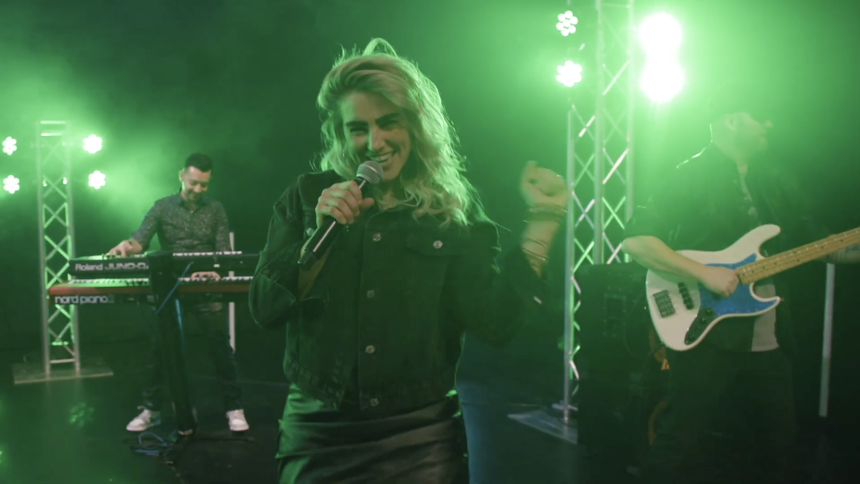 Party Echelon live band performing seamless dance medleys for an event