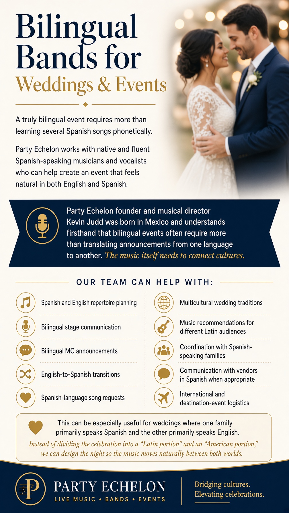 Bilingual Bands for Weddings and Events