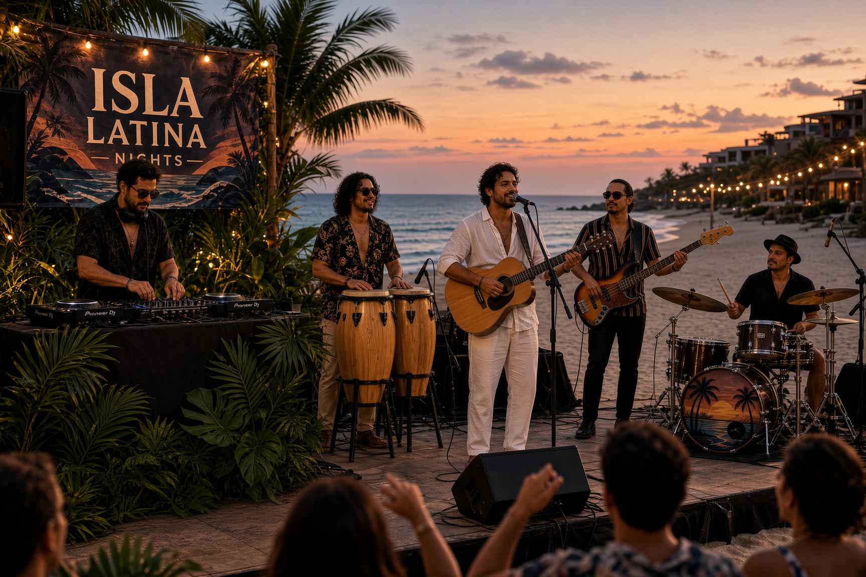Live Band + DJ for Latin Events