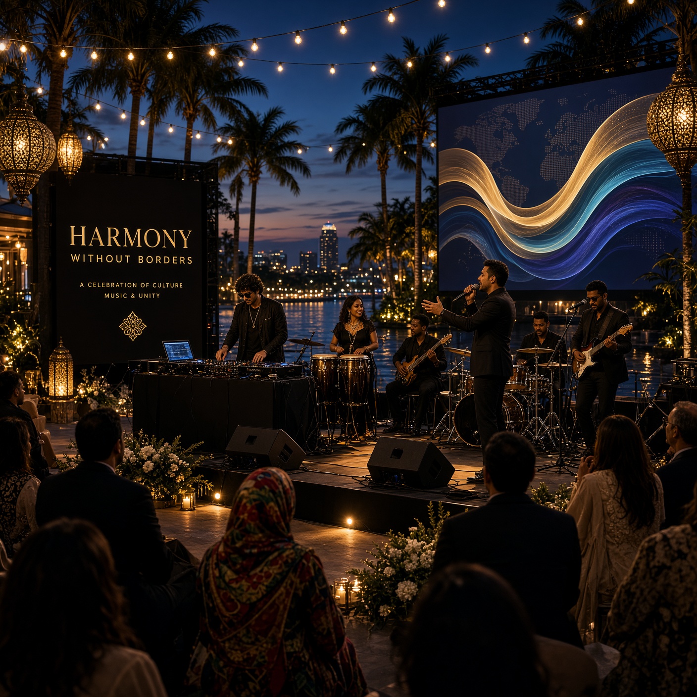 Multicultural & International Band DJ Hybrid for luxury events