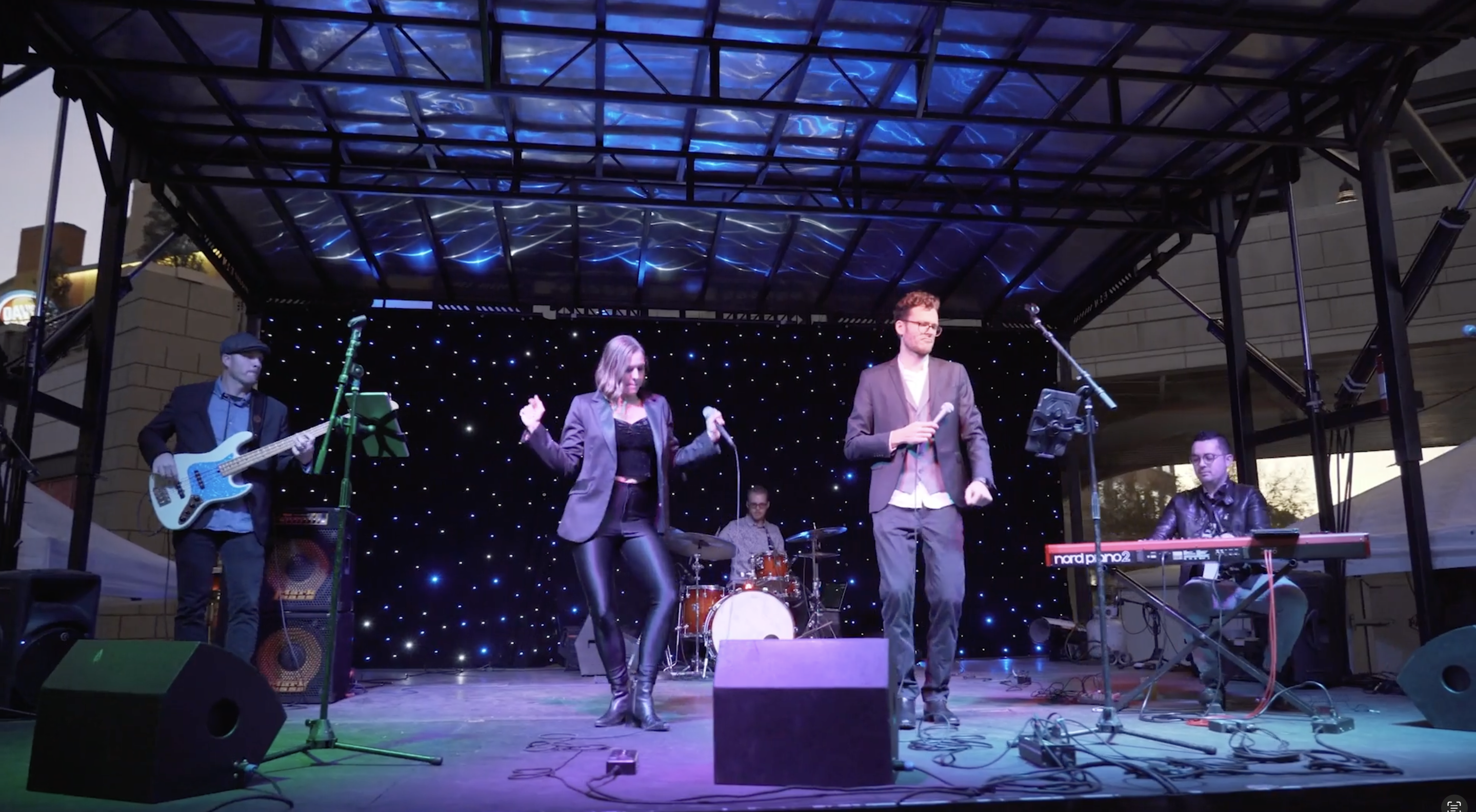 Lounge 40 band performing live