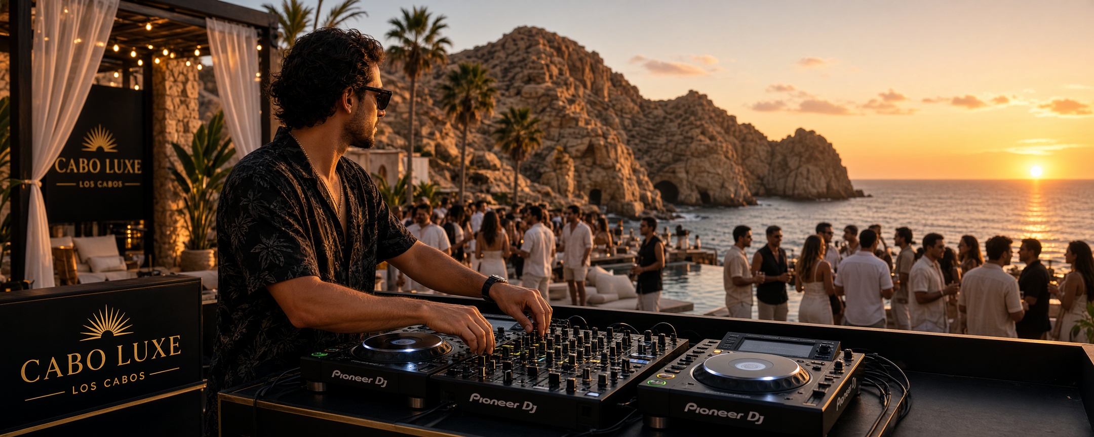 DJ + Band Hybrid for events in Los Cabos
