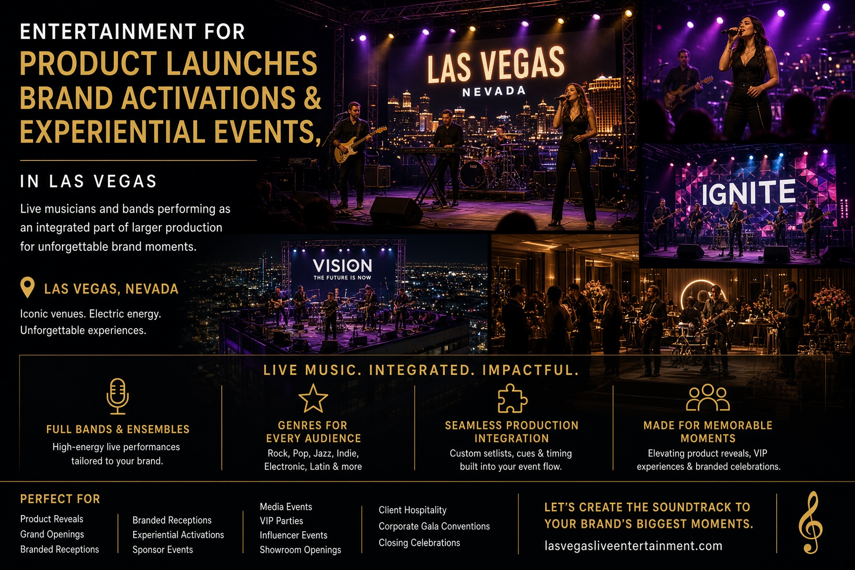 Entertainment for Product Launches, Brand Activations & Experiential Events